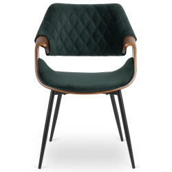 Scaun Mebel Elite Dakota (Green/Walnut) Thumb