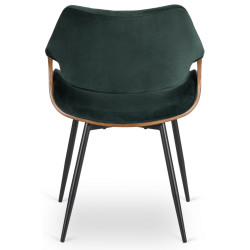 Scaun Mebel Elite Dakota (Green/Walnut) Thumb