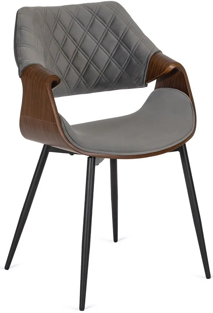 Стул Mebel Elite Dakota (Grey/Walnut) - 4