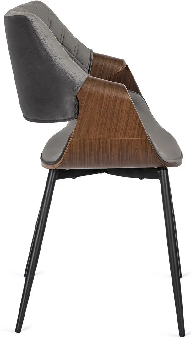 Стул Mebel Elite Dakota (Grey/Walnut) - 6