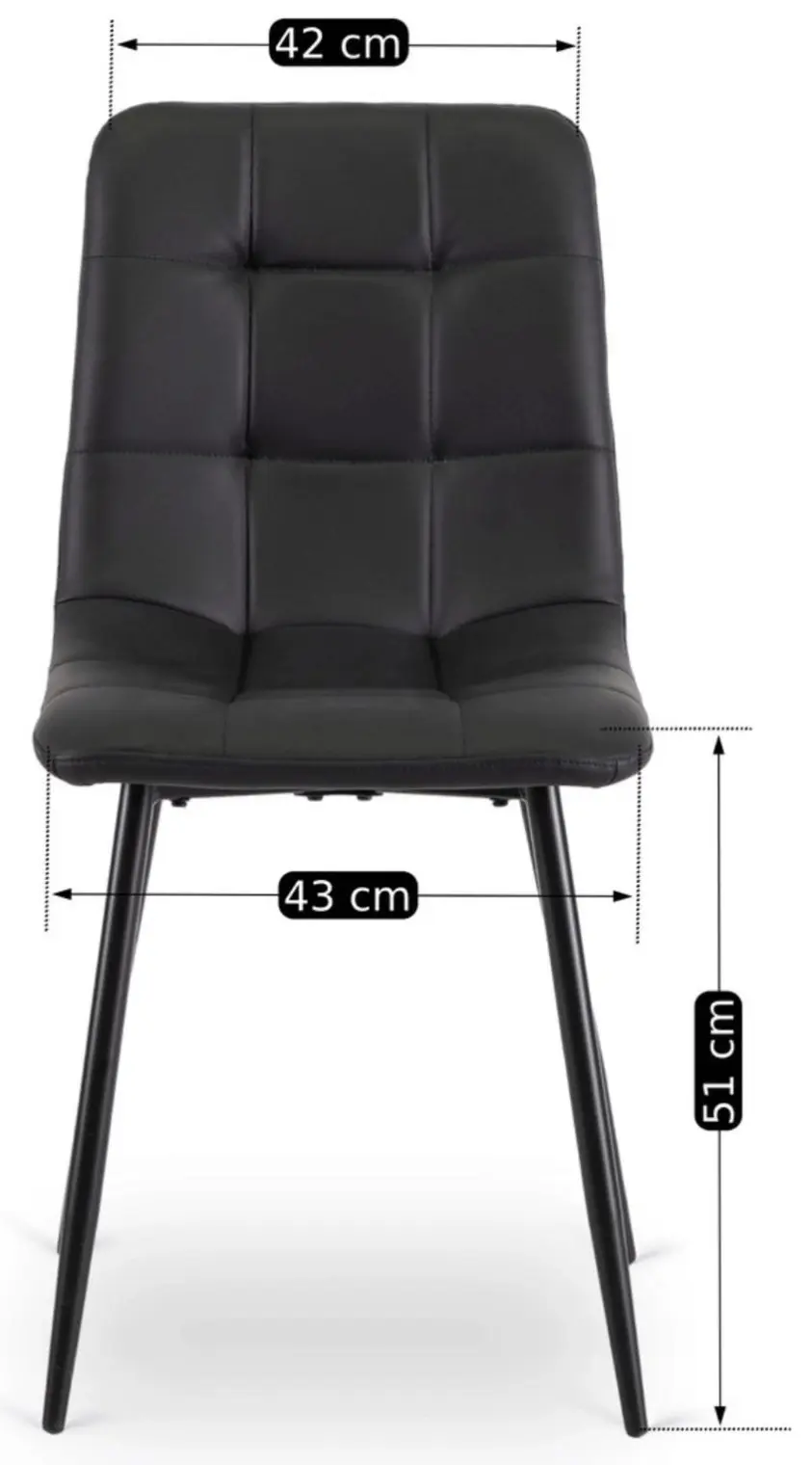 Стул Mebel Elite Dalvin (Black)
