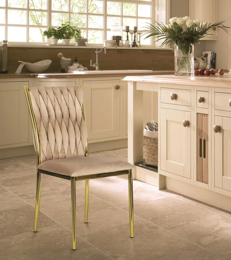 Scaun Mebel Elite Dan (Beige/Golden)