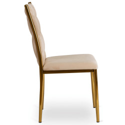 Scaun Mebel Elite Dan (Cream/Gold) Thumb