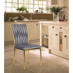 Scaun Mebel Elite Dan (Grey/Golden)