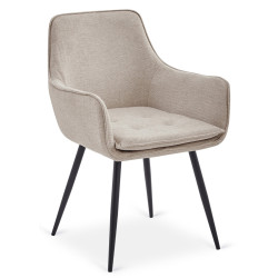 Scaun Mebel Elite Edrick (Cream/Black) Thumb