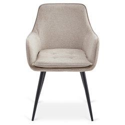 Scaun Mebel Elite Edrick (Cream/Black) Thumb