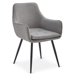 Scaun Mebel Elite Edrick (Grey/Black) Thumb