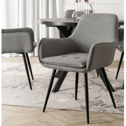 Стул Mebel Elite Edrick (Grey/Black)