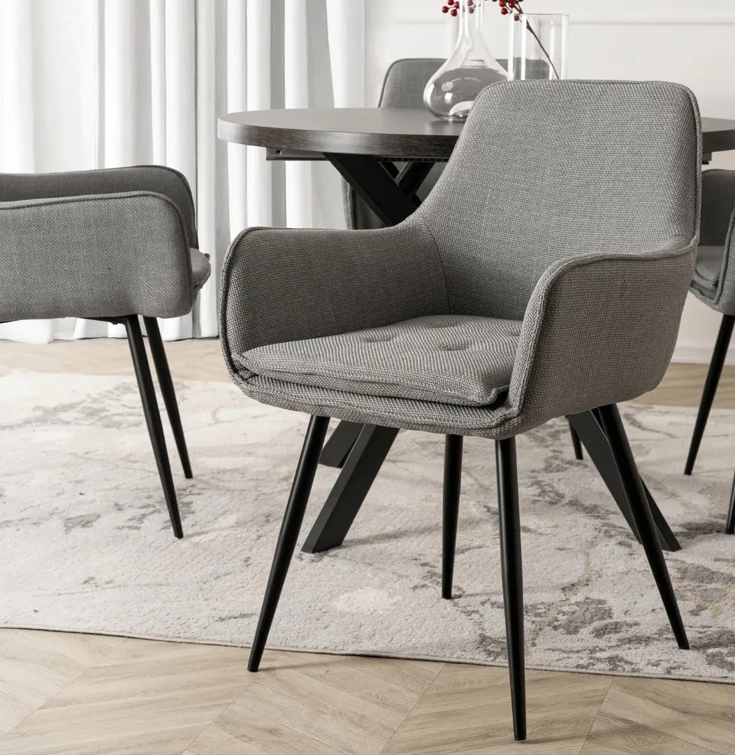 Scaun Mebel Elite Edrick (Grey/Black)