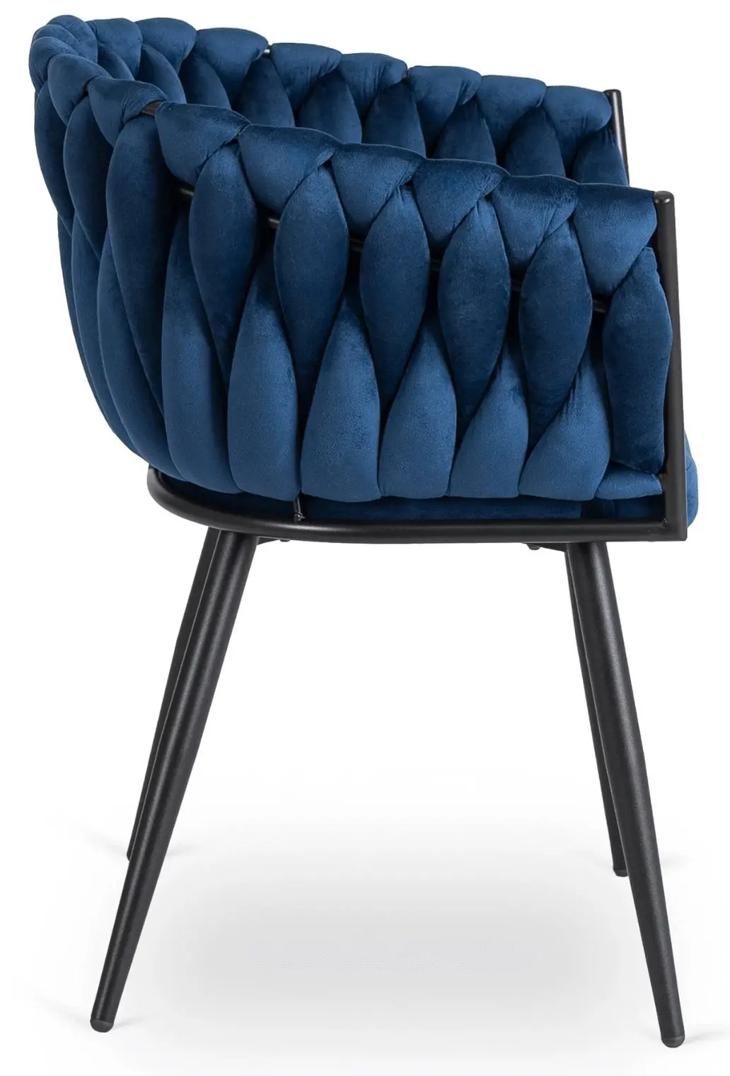 Стул Mebel Elite Elena (Blue/Black)