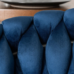 Стул Mebel Elite Elena (Blue/Black) Thumb