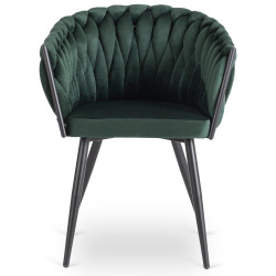 Scaun Mebel Elite Elena (Green/Black) Thumb