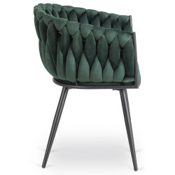 Scaun Mebel Elite Elena (Green/Black) Thumb