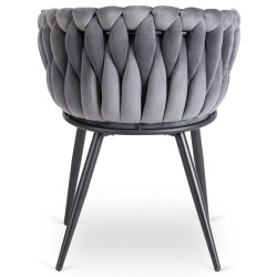 Scaun Mebel Elite Elena (Grey/Black) Thumb