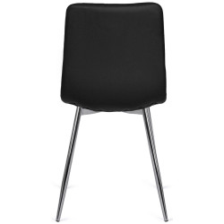 Scaun Mebel Elite Enzo (Black/Chrome) Thumb