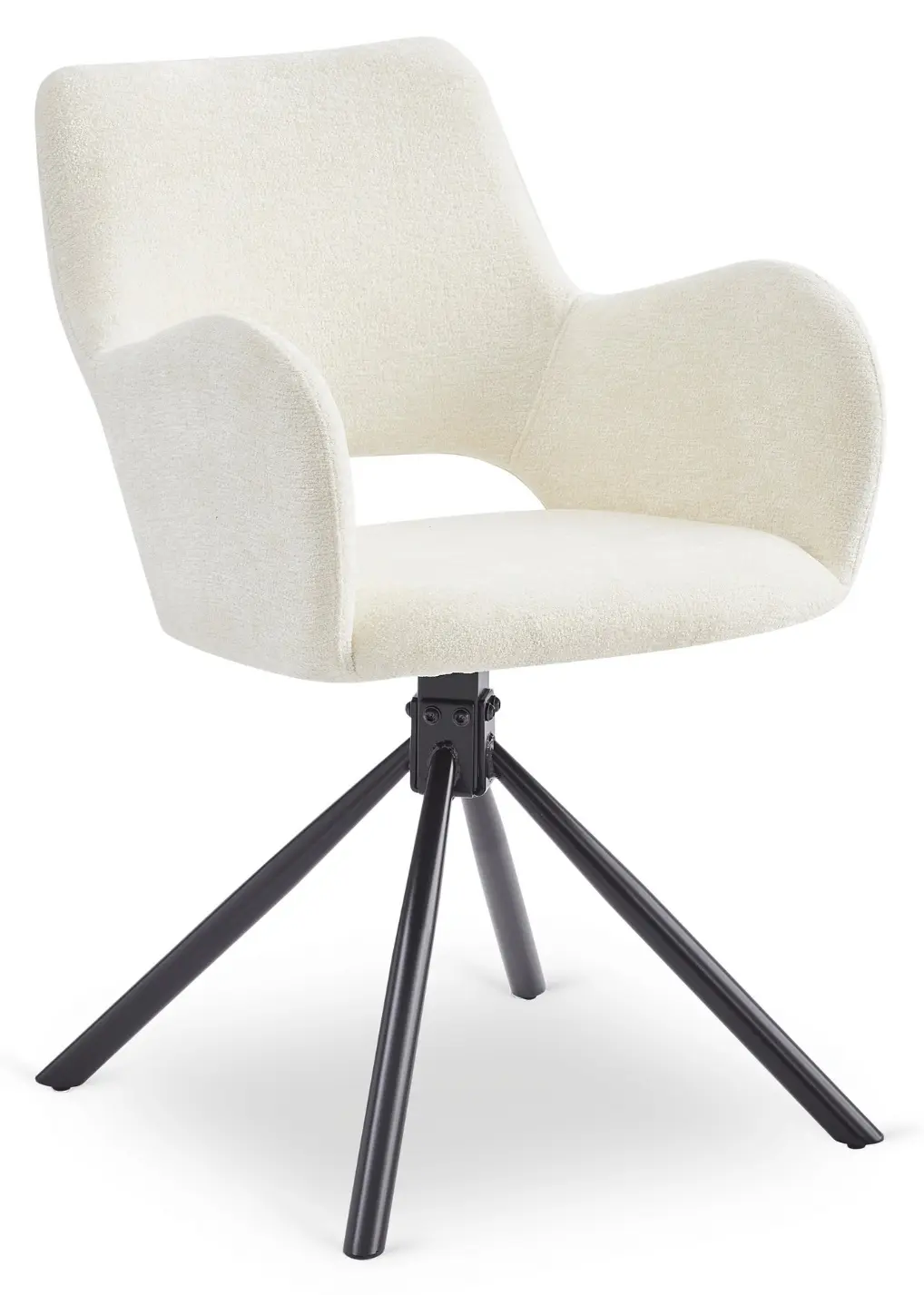 Стул Mebel Elite Flav (Cream/Black)