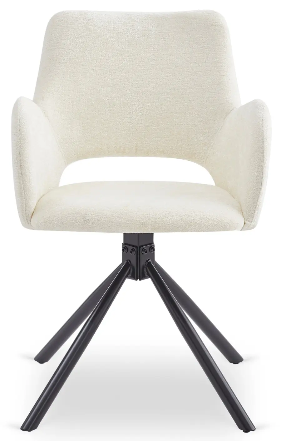 Стул Mebel Elite Flav (Cream/Black)