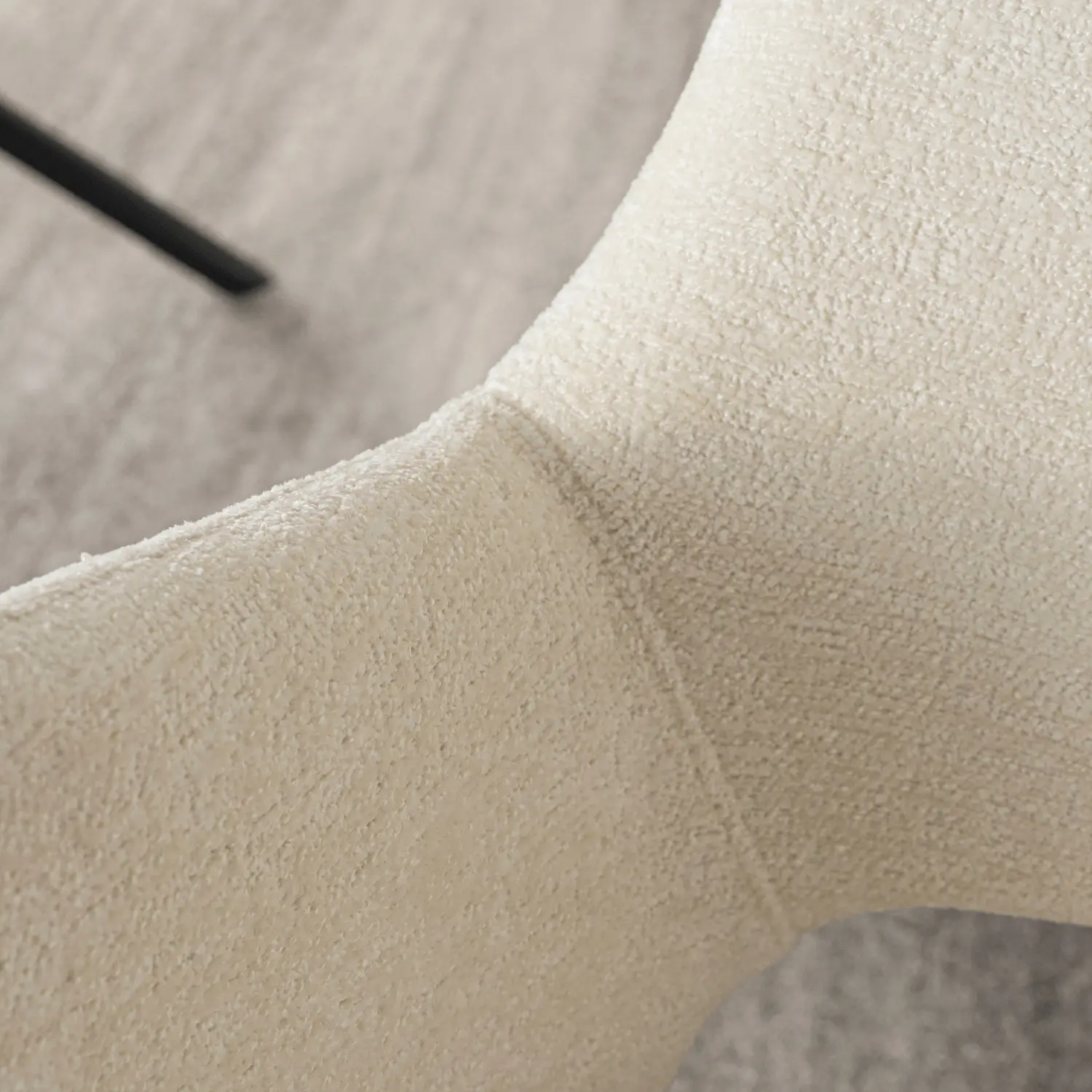 Стул Mebel Elite Flav (Cream/Black)