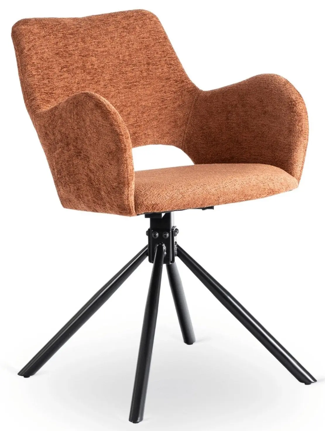 Стул Mebel Elite Flav (Orange/Black)