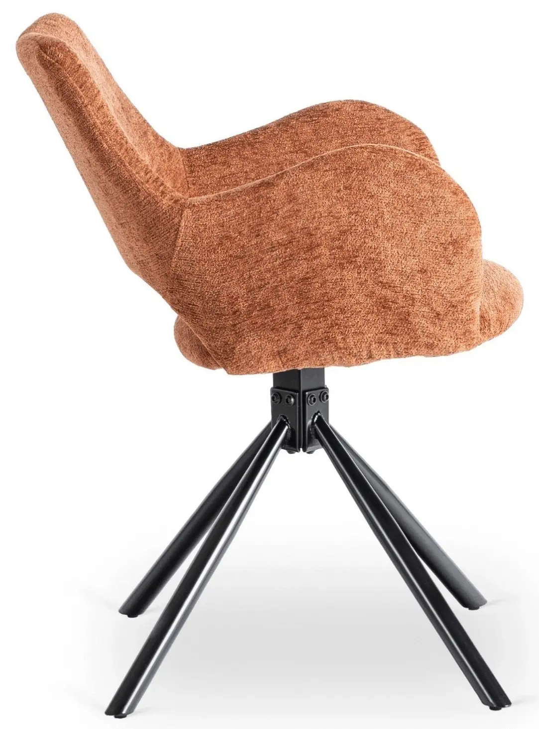 Стул Mebel Elite Flav (Orange/Black)