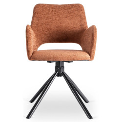 Стул Mebel Elite Flav (Orange/Black) Thumb