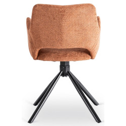 Стул Mebel Elite Flav (Orange/Black) Thumb