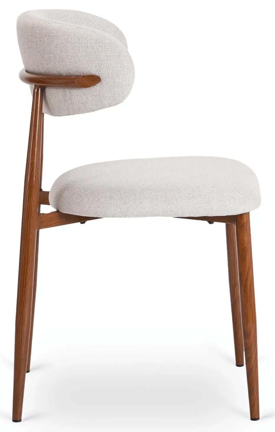 Scaun Mebel Elite Flavio (Grey/Walnut) - 3