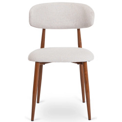 Scaun Mebel Elite Flavio (Grey/Walnut) Thumb