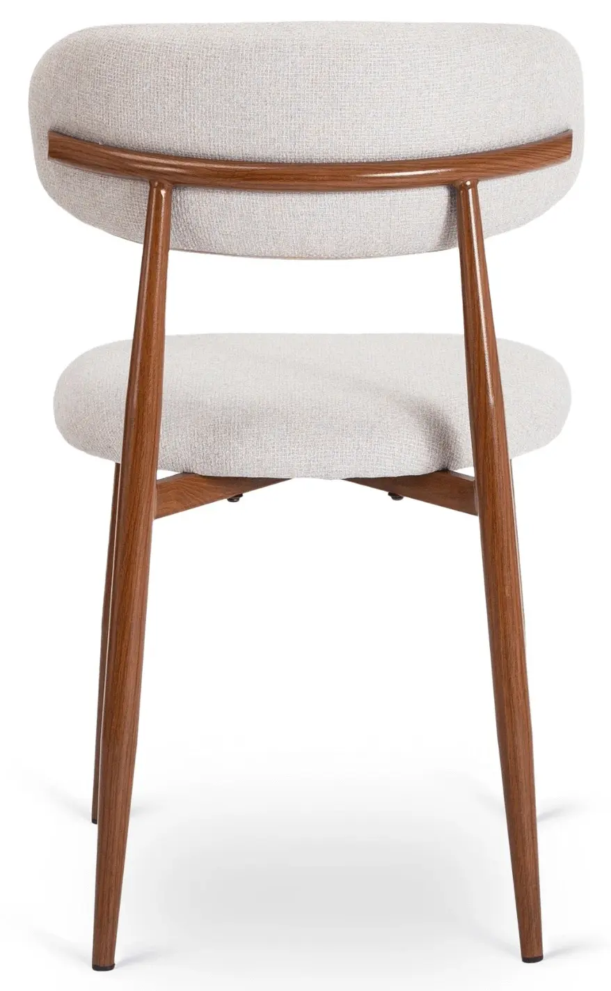 Scaun Mebel Elite Flavio (Grey/Walnut) - 5