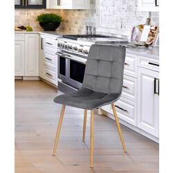 Scaun Mebel Elite Fredy (Grey/Natural Oak)