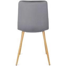 Scaun Mebel Elite Fredy (Grey/Natural Oak) Thumb