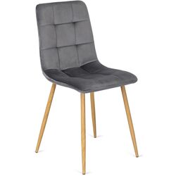 Scaun Mebel Elite Fredy (Grey/Natural Oak) Thumb