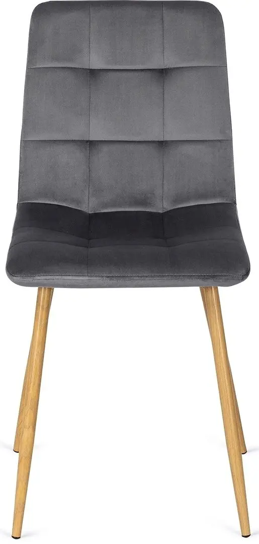 Scaun Mebel Elite Fredy (Grey/Natural Oak)