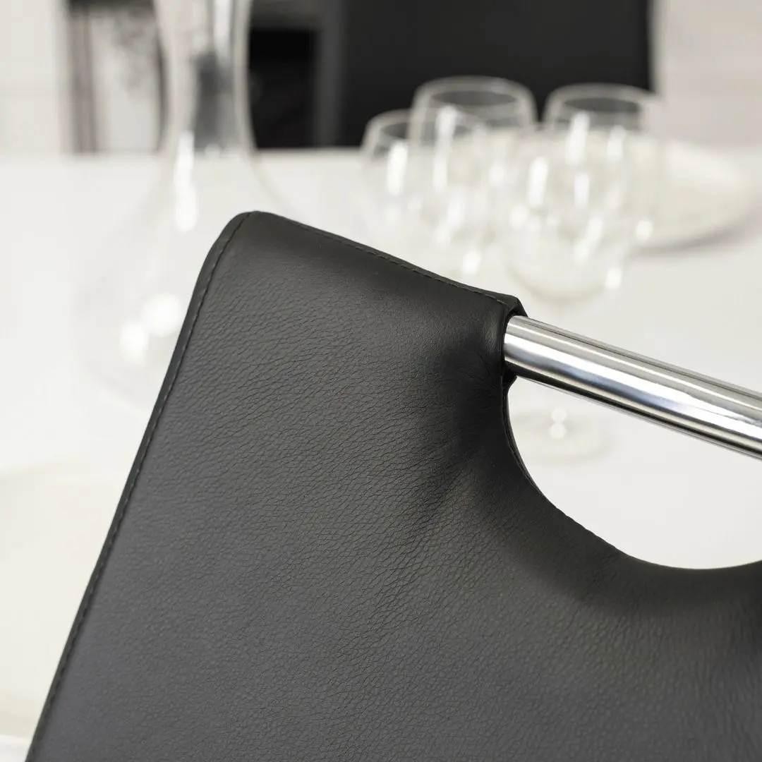 Scaun Mebel Elite Gamis (Black/Chrome) - 11