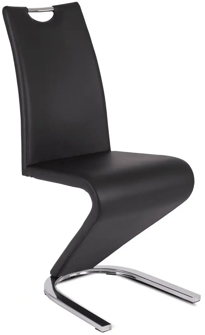 Scaun Mebel Elite Gamis (Black/Chrome) - 4