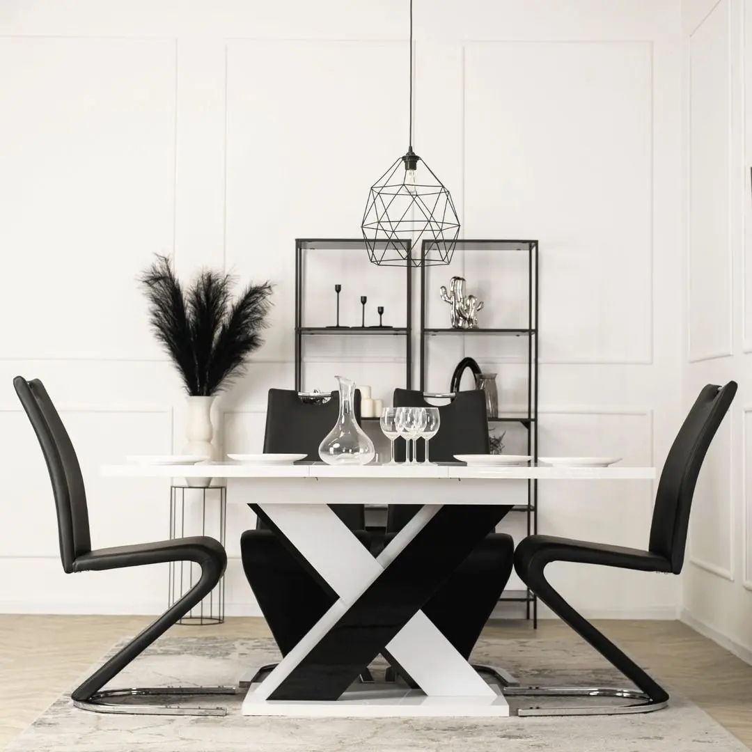 Scaun Mebel Elite Gamis (Black/Chrome) - 8