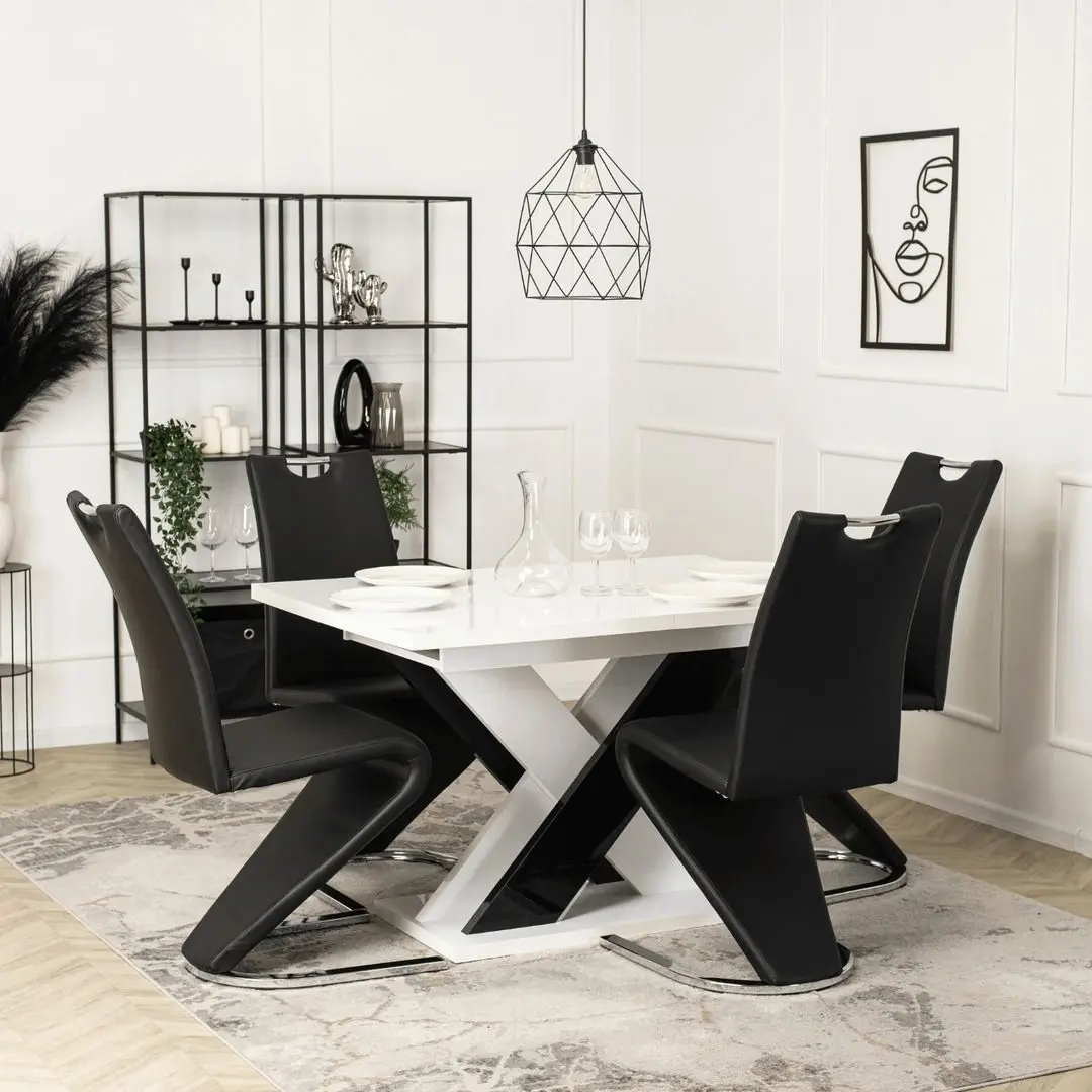 Scaun Mebel Elite Gamis (Black/Chrome) - 9