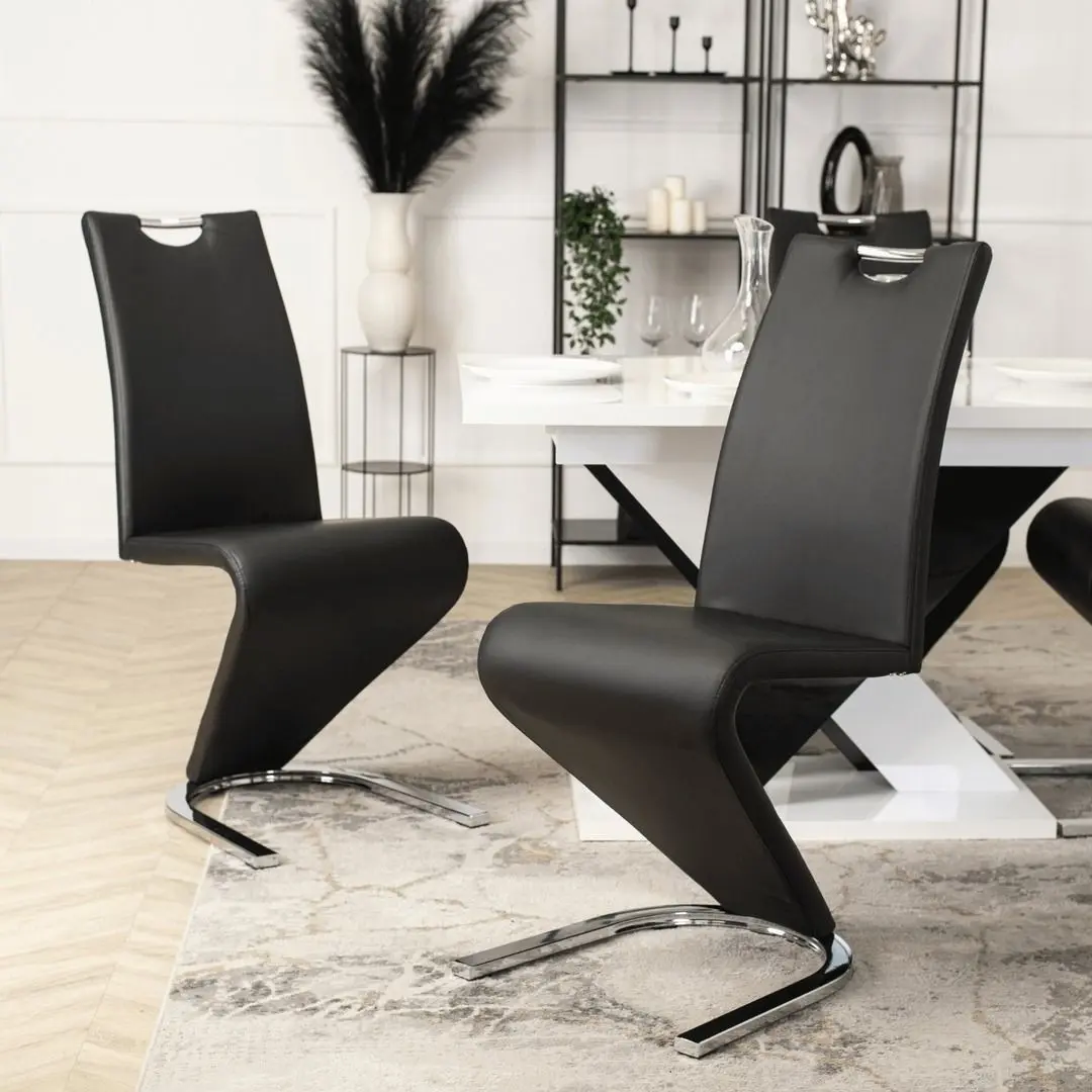 Scaun Mebel Elite Gamis (Black/Chrome) - 10