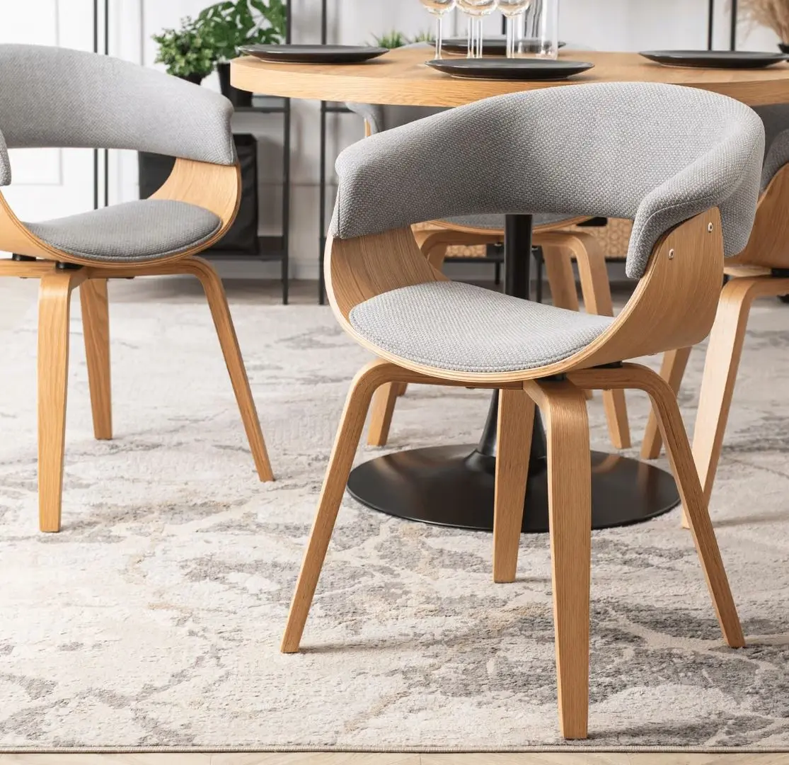 Стул Mebel Elite Gary 2 (Grey/Golden Oak) - 8