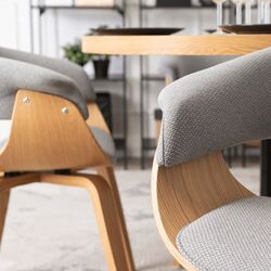 Стул Mebel Elite Gary 2 (Grey/Golden Oak) Thumb