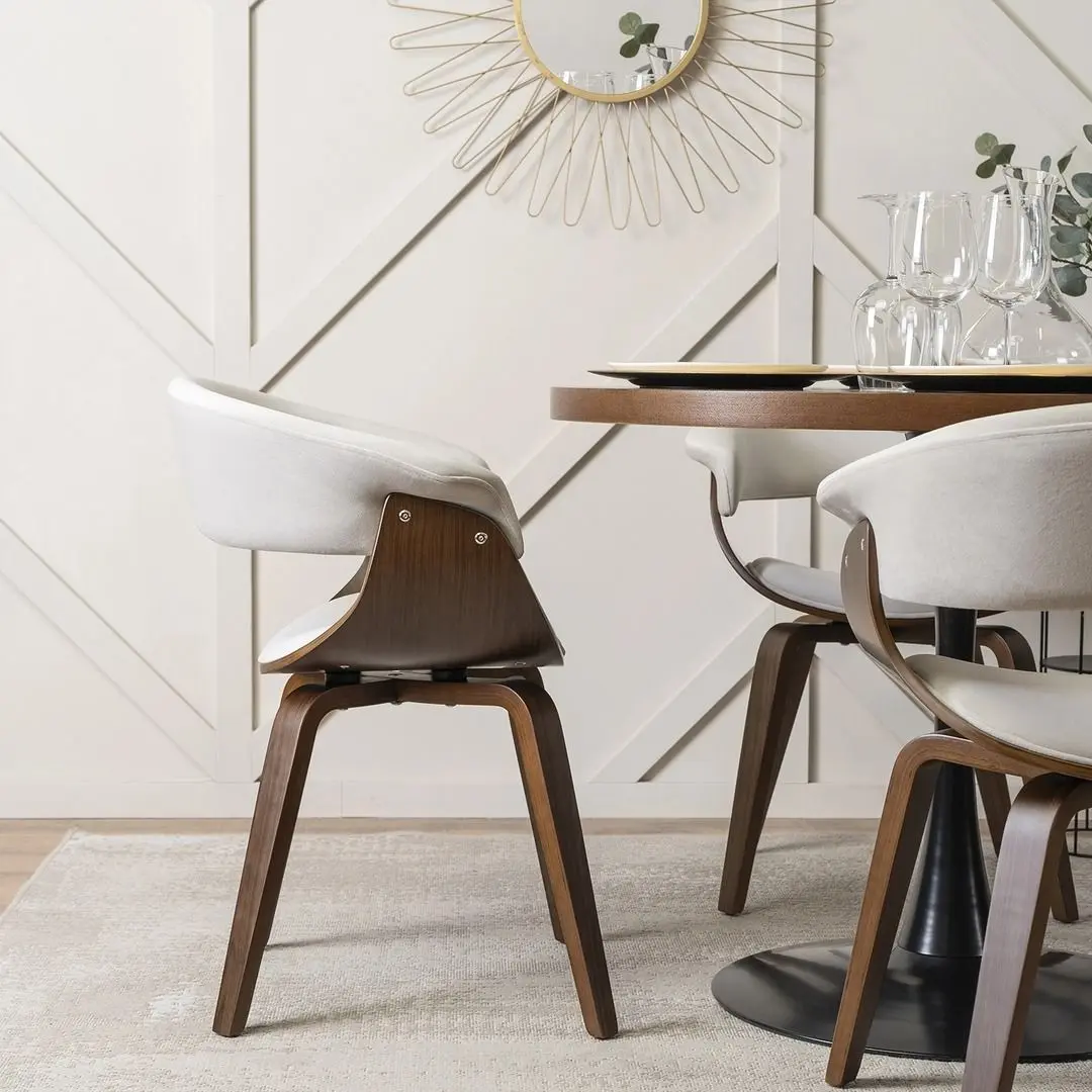 Стул Mebel Elite Gary (Beige/Walnut) - 12