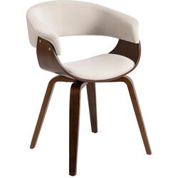 Стул Mebel Elite Gary (Beige/Walnut) Thumb