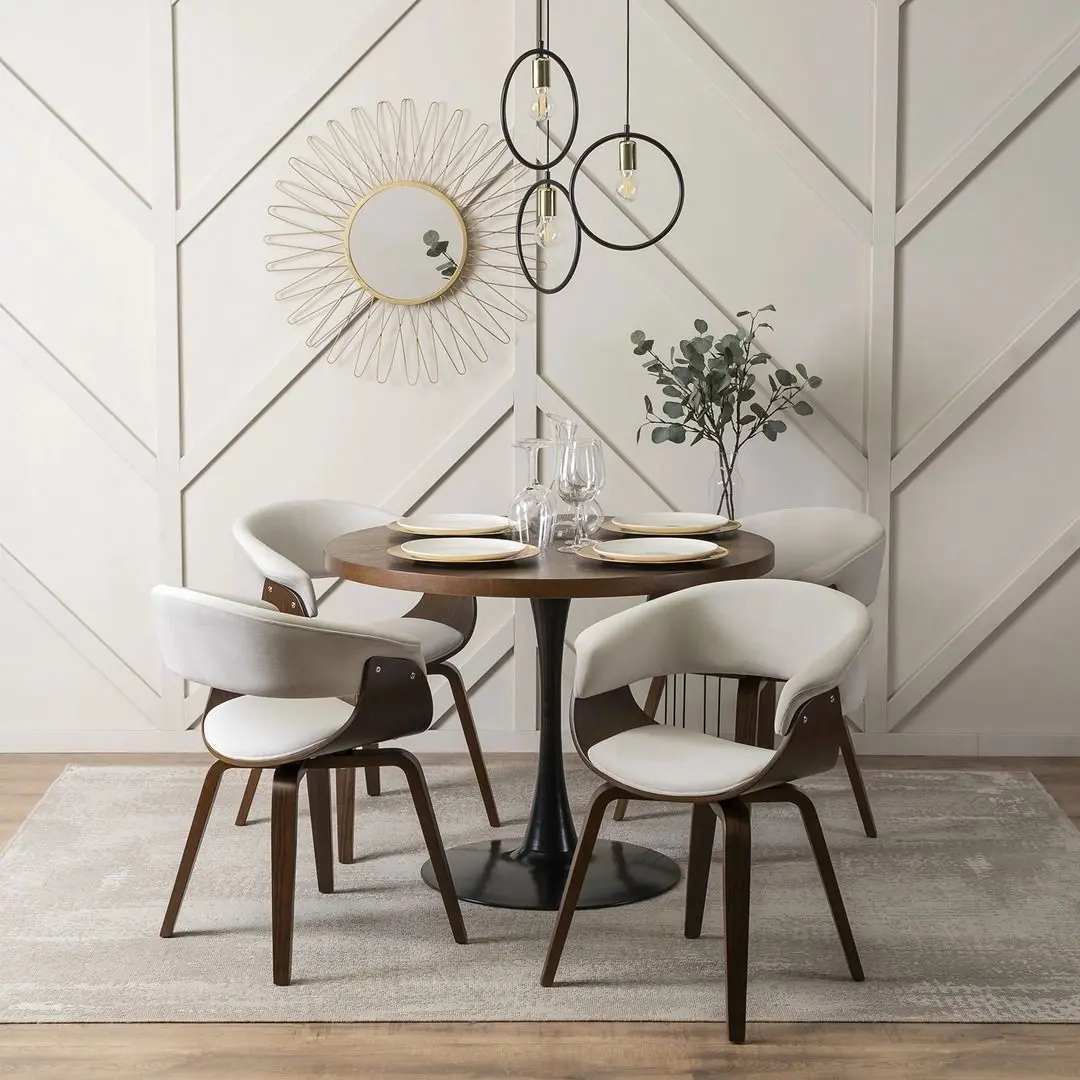 Стул Mebel Elite Gary (Beige/Walnut) - 9