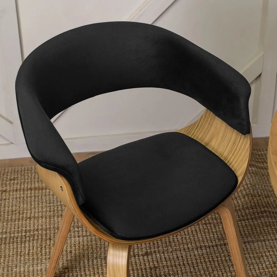 Scaun Mebel Elite Gary (Black/Craft Oak Golden)