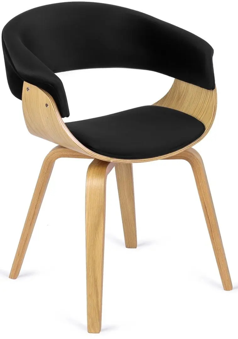 Scaun Mebel Elite Gary (Black/Craft Oak Golden)