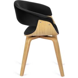 Scaun Mebel Elite Gary (Black/Craft Oak Golden) Thumb