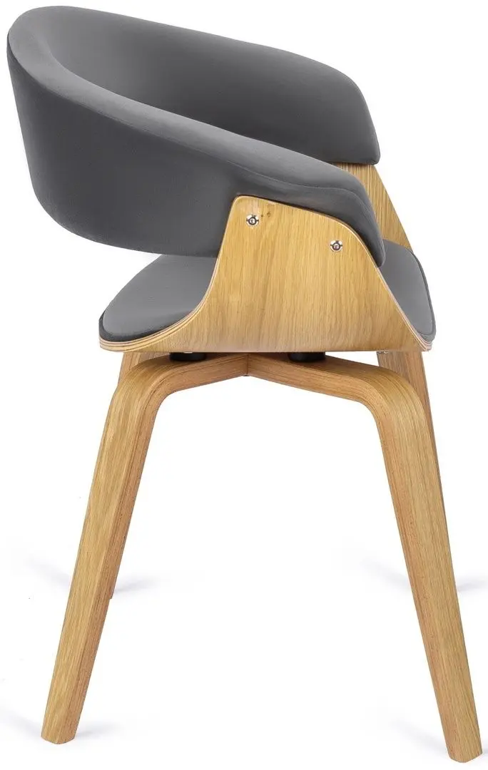 Стул Mebel Elite Gary (Grey/Craft Oak Golden) - 7