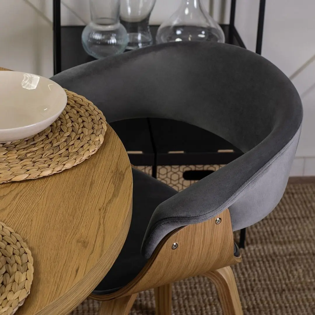 Стул Mebel Elite Gary (Grey/Craft Oak Golden) - 10