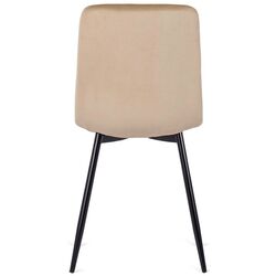 Scaun Mebel Elite Ibis (Beige/Black) Thumb
