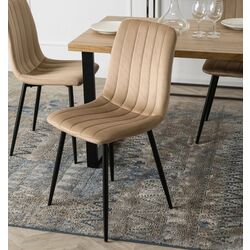 Scaun Mebel Elite Ibis (Beige/Black) Thumb